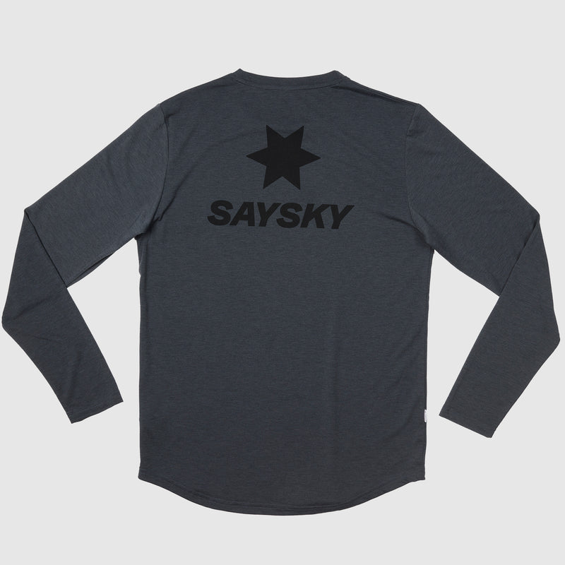 SAYSKY Logo Motion Longsleeve LONGSLEEVES 601 - GREY