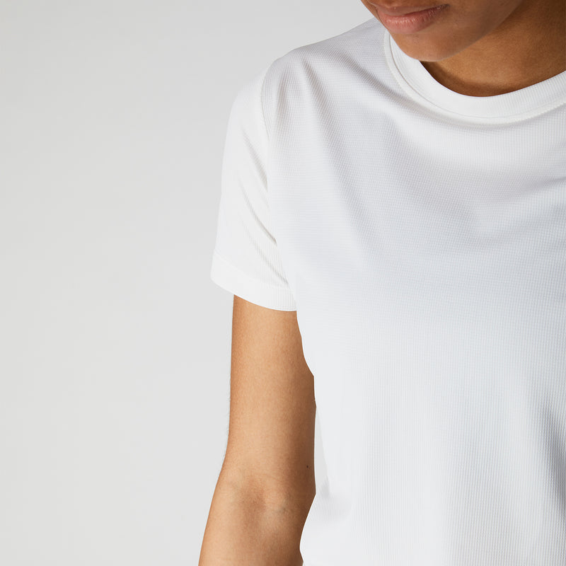 SAYSKY Wmns Clean Combat T-Shirt T-SHIRTS WHITE